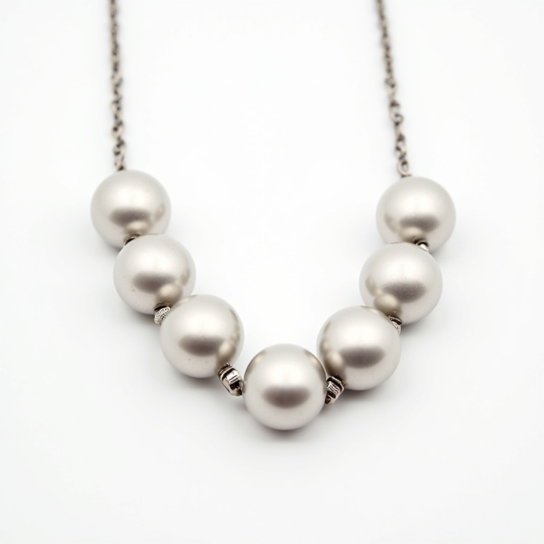 Collier inoxydable double rang lune et étoiles